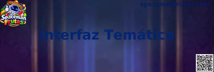 Interfaz temática de Spaceman Frutas con elementos visuales frutales y ambientación cósmica