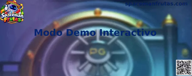 Vista ilustrativa del Modo Demo Interactivo de Spaceman Frutas