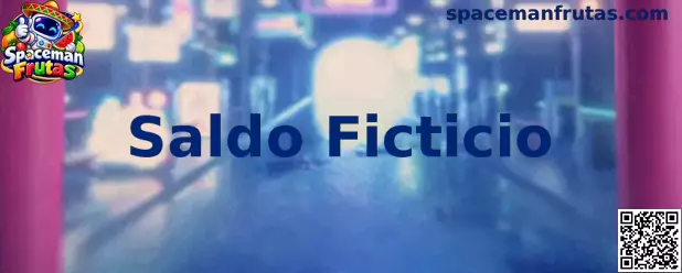 Guía visual de Saldo Ficticio en Spaceman Frutas