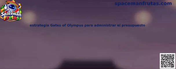 Ilustración temática para una guía de administración del presupuesto en Gates of Olympus